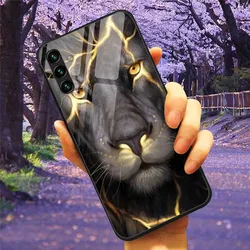 Tempered Glass Hard Cover Case for Samsung Galaxy - Space Design (35)