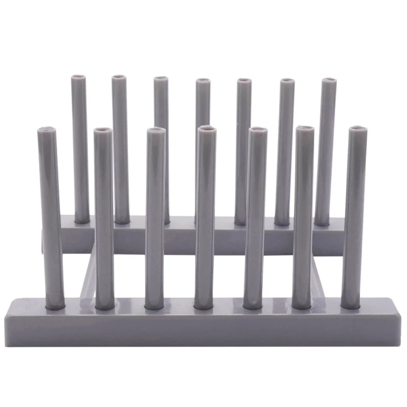 

4X Kitchen Organizer Pot Lid Rack Dish Rrain Rack Spoon Holder Shelf Cutting Board Rack Pan Cover Stand Kitchen Gray