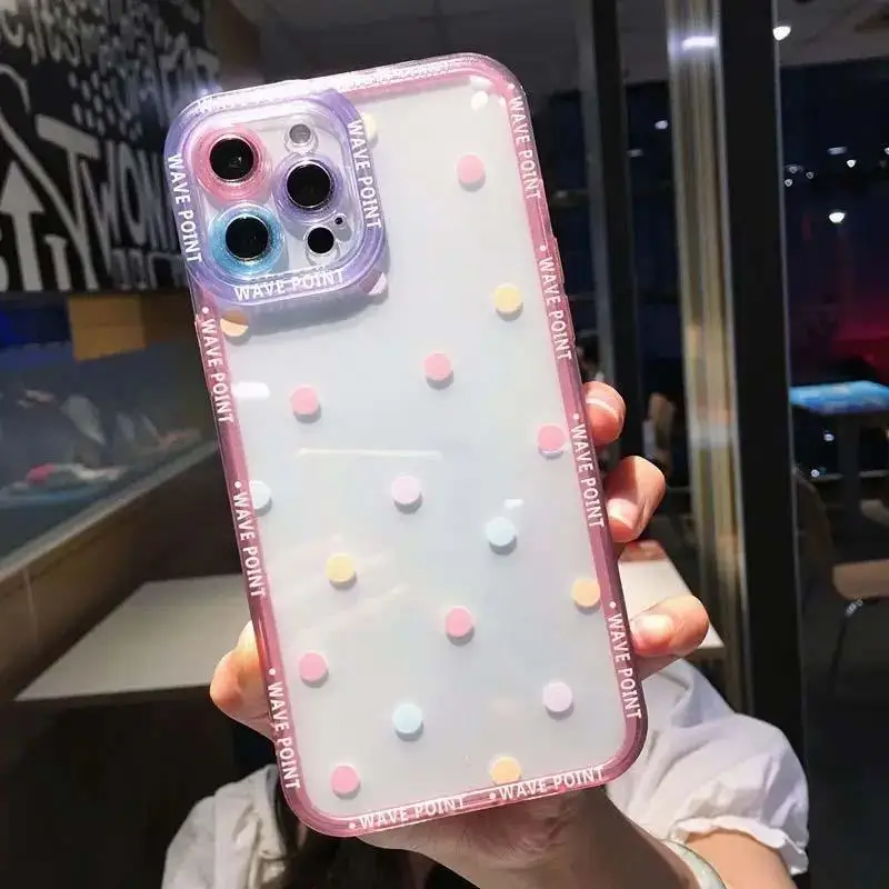 Wave Point Design Protective Phone Case