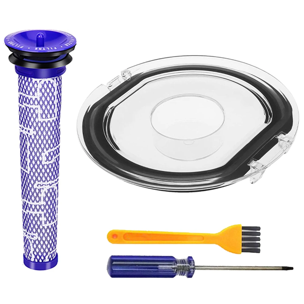 Dustbin Lid Cap with Sealing Ring for Vacuum Cleaner Replacement Dust Bucket Cover