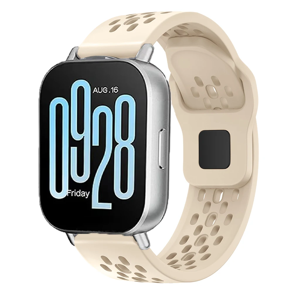 Sport Bracelet - Hollow Out Silicone Watchband Accessories, 22mm Strap