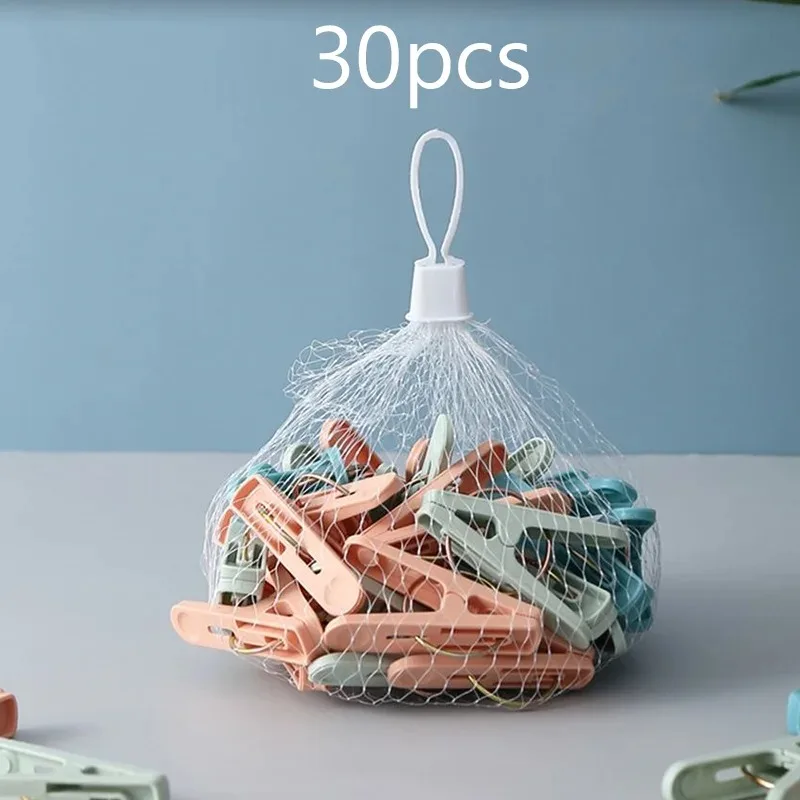 Windproof Clothing Needles Randomly Colored 30 pieces For Air dried Clothing Socks Underwear Fixing