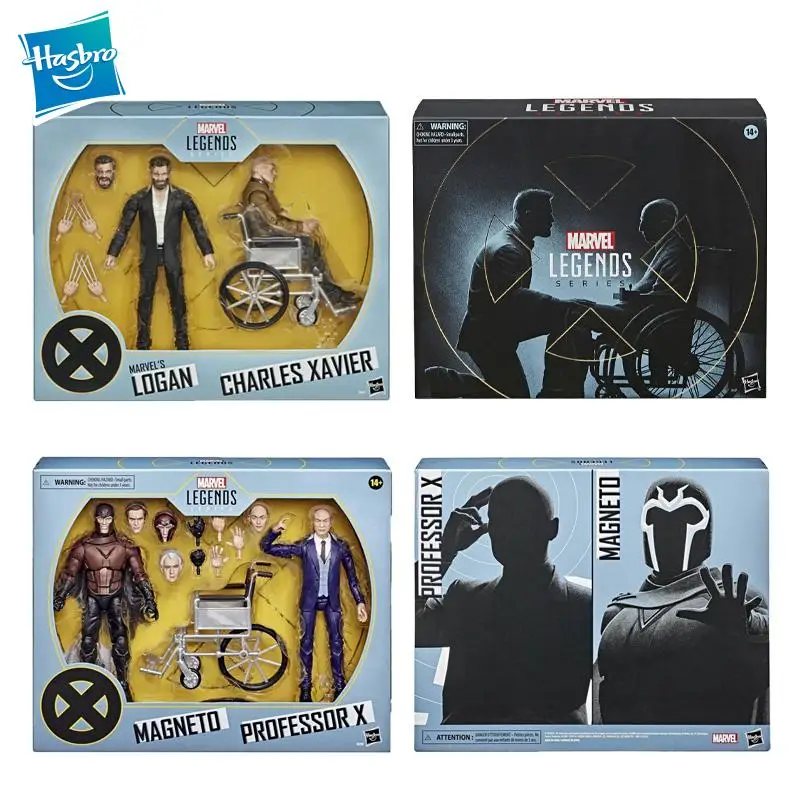 

Hasbro Genuine Marvel Legends LOGAN CHARLES XAVIER MAGNETO PROFESSOR X Action Figure model Toys for Boys Gifts 6in original
