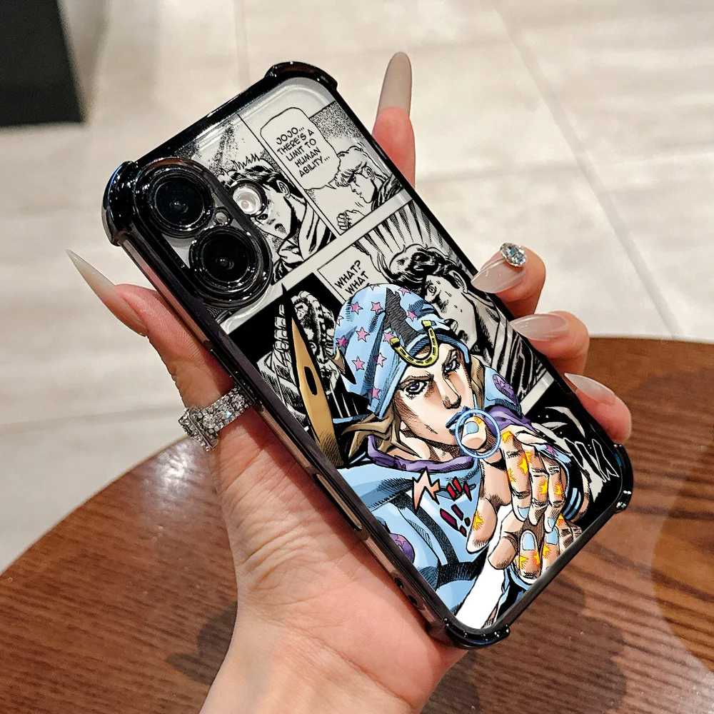 Anime Jojo's Bizarre Adventure Plating Phone Case