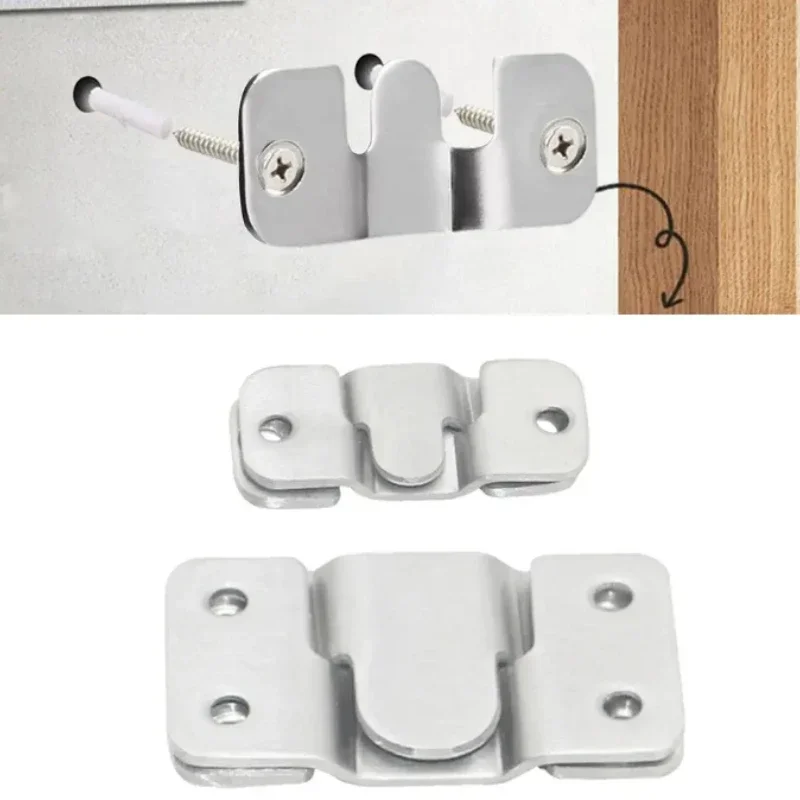 Staffe per montaggio a incasso, ganci per appendere quadri 1 pz testiera appendiabiti da parete gancio for esposizione gancio for cornice for foto con staffa for montaggio a incasso in acciaio inossid
