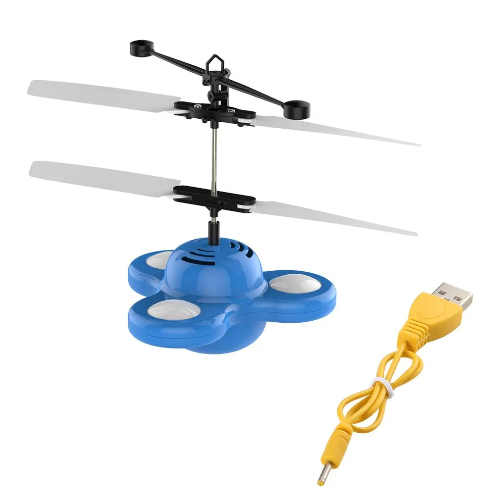 Flying Hovering UFO Kids Toys Infrared Sensor Flying Saucer Hand