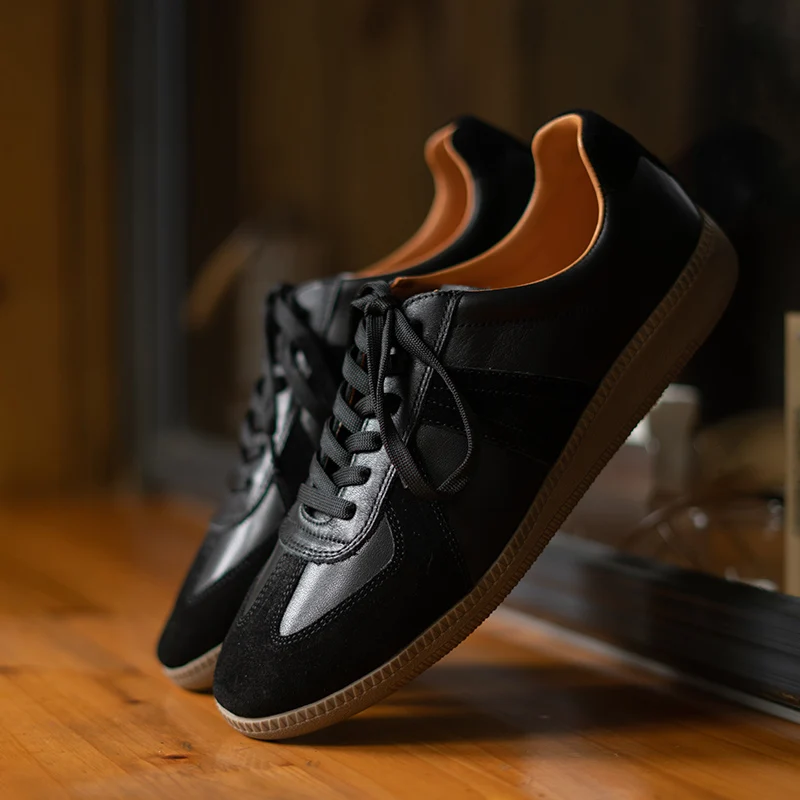 German Army Trainer Shoes for Men Mixed Color Vintage Unisex