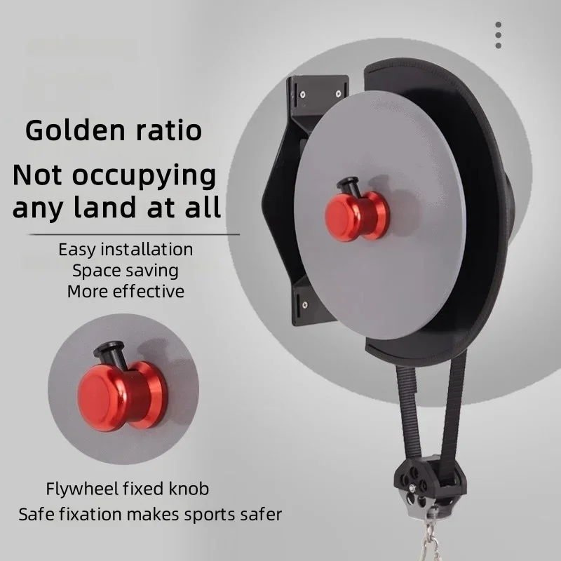 Flywheel Resistance Squat Machine For Home Fitness Training_voghion.com