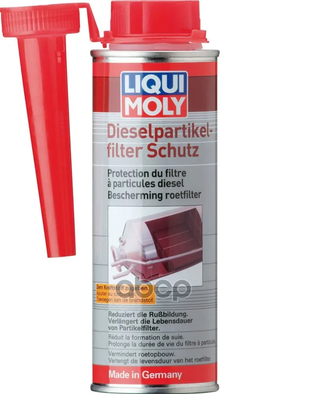 Присадка д/очистки саж.фильтра Diesel Partikelfilter Schutz (0 25л) Liqui Moly арт. 2298 | Автомобили и