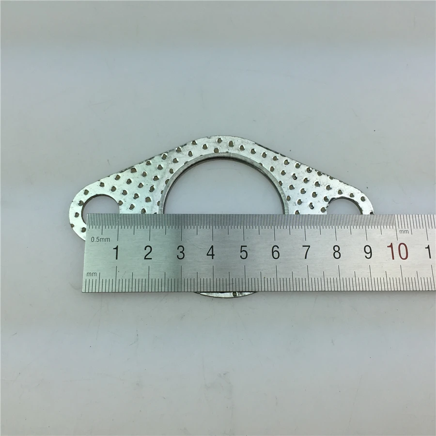 2 Pcs for The Chery for QQ Car Muffler Interface Pad Chery 372 0.8 Displacement Exhaust Pipe Gasket 1.1L 472