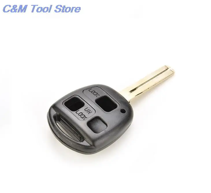For Lexus IS200 GS300 RX300 CA11 3 Replace Remote Key Fob Holder Cover Shell Case 1PCS