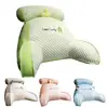 Soft Lumbar Support Pillow Ice Silk Reading Bedside Pillows Multifunctional Sofa Cushion For Playing Games Relaxing Watching TV 1