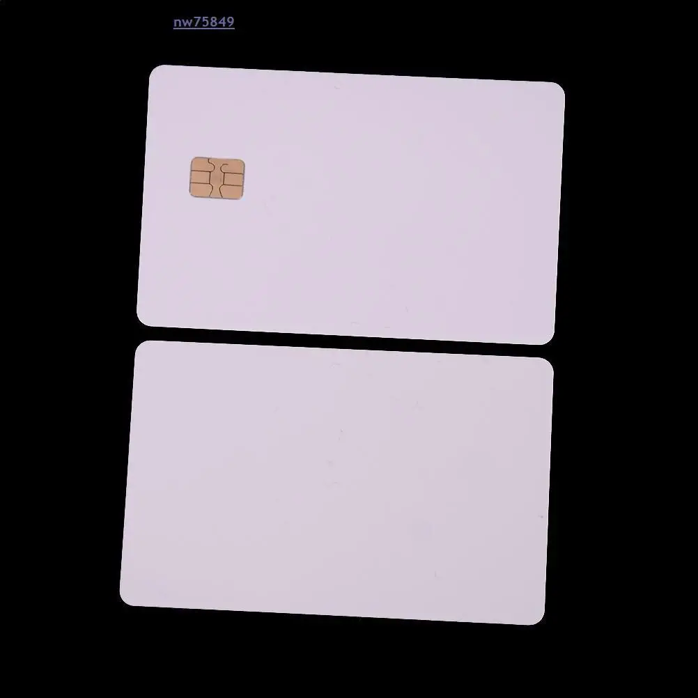 5 Pack White Contact SLE4428 Chip Smart IC Blank PVC SLE4442 Chip Blank Card Available 10 Years