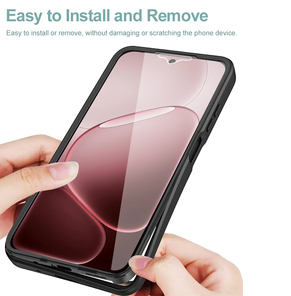Full Body 360° Protection Clear Screen Protector Case