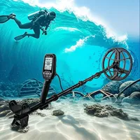 S63 Professional Underground Metal Detector Full Waterproof High-precision Fixed-point Detection Portable Treasure Hunting Tool