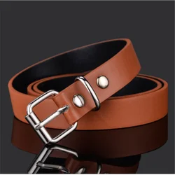 New Children Belt Washed Belt 2021 Spring Casual Retro Pu Microfiber Leather Belt For Boys Girls Leather Belt Factory Direct