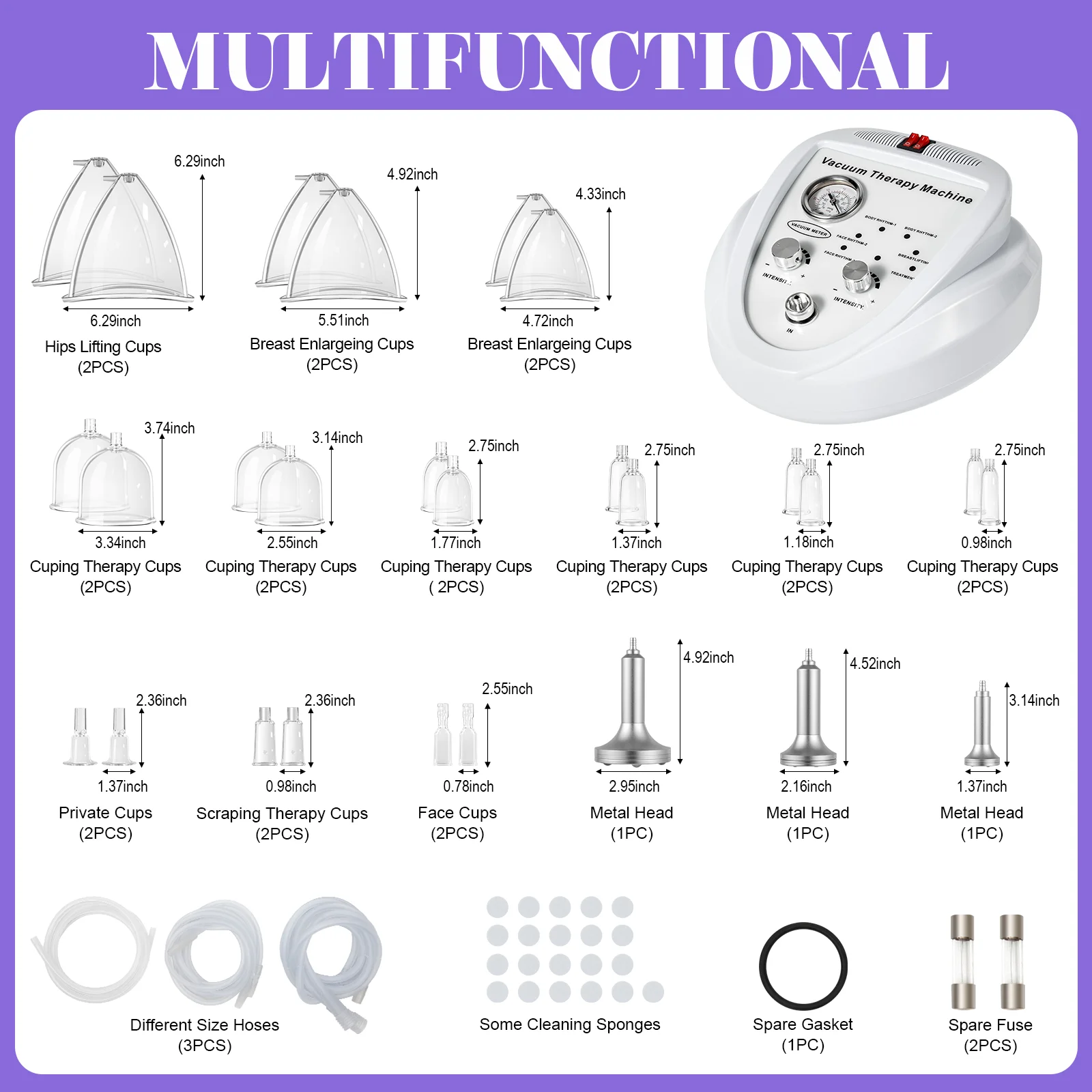 Vacuum Breast & Butt Lifting Massager