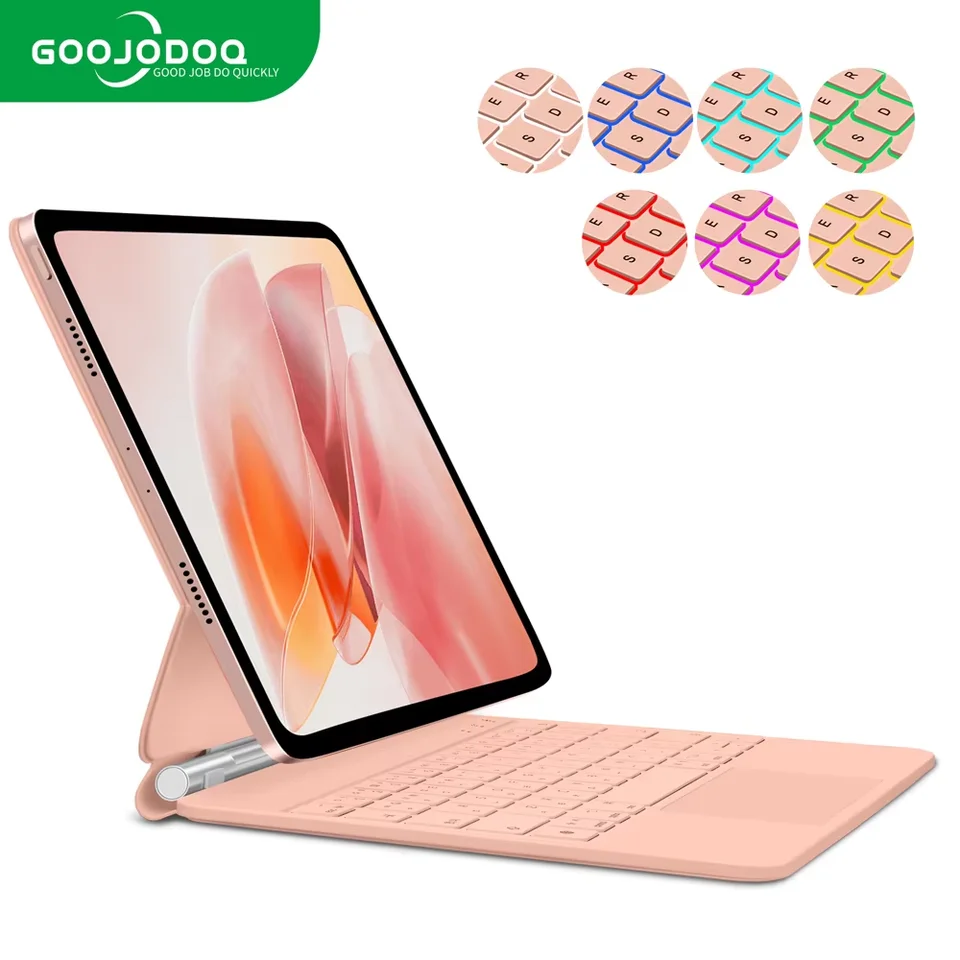 GOOJODOQ Magic Keyboard for iPad Pro 11 Inch 4th/3rd/2nd/1st Gen