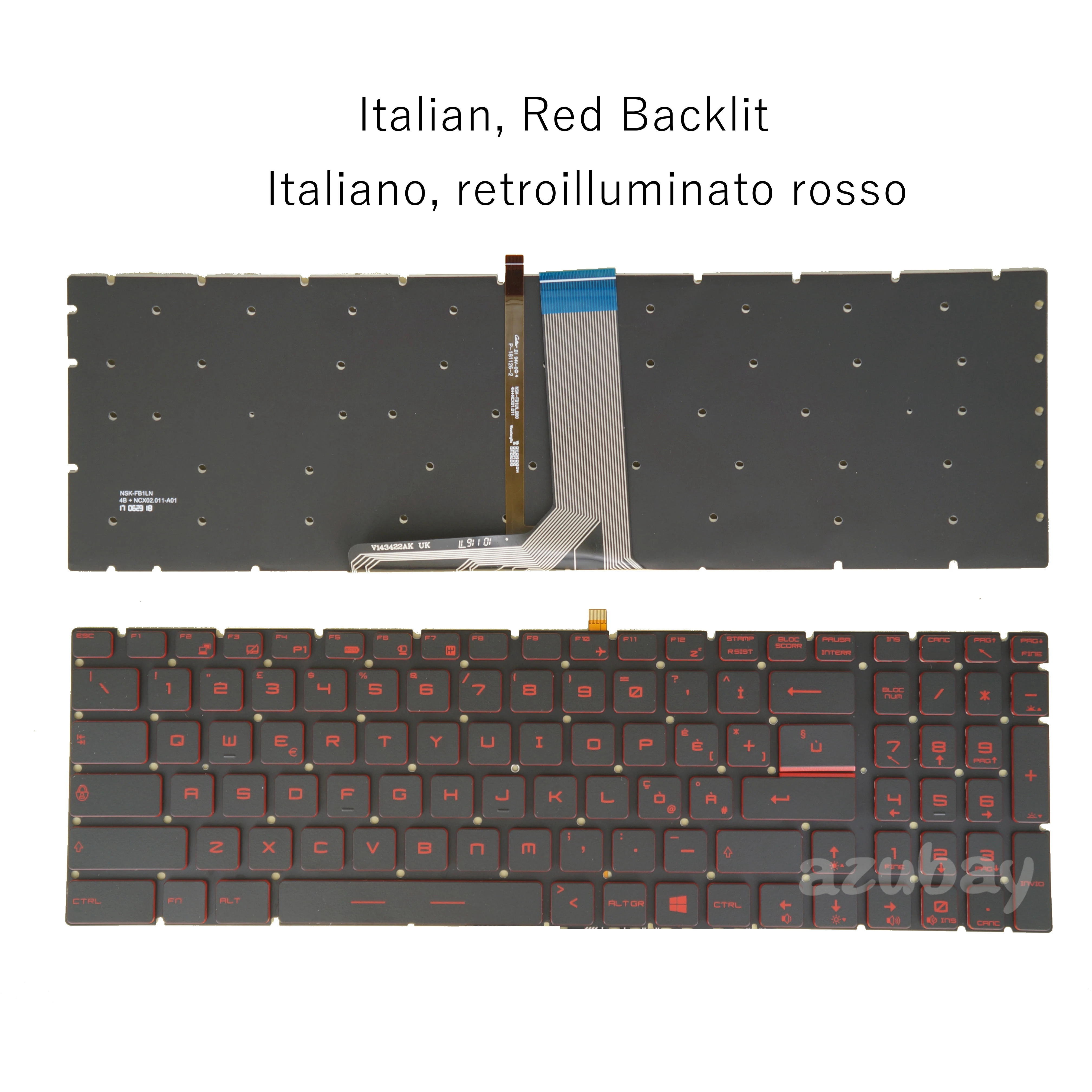 gv62 gv62vr gv72 gv72vr gl65 gp65 gp75