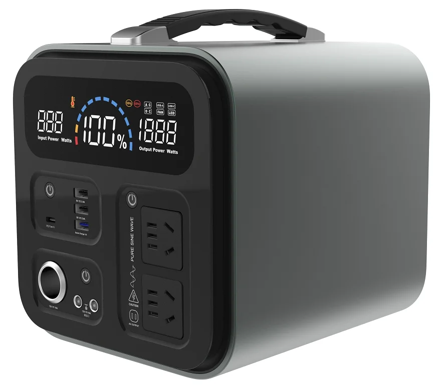 

portable power station solar generator for outdoor camping 500W 800W 1000W 2000W electricity power supply