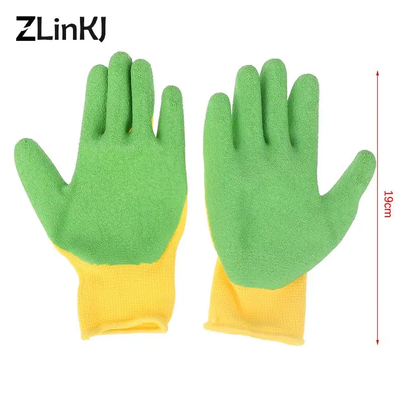Kids Protective Gloves Durable Waterproof Garden Gloves Children Anti Bite Cut Collect Seashells Protector Planting Work Gadget 6