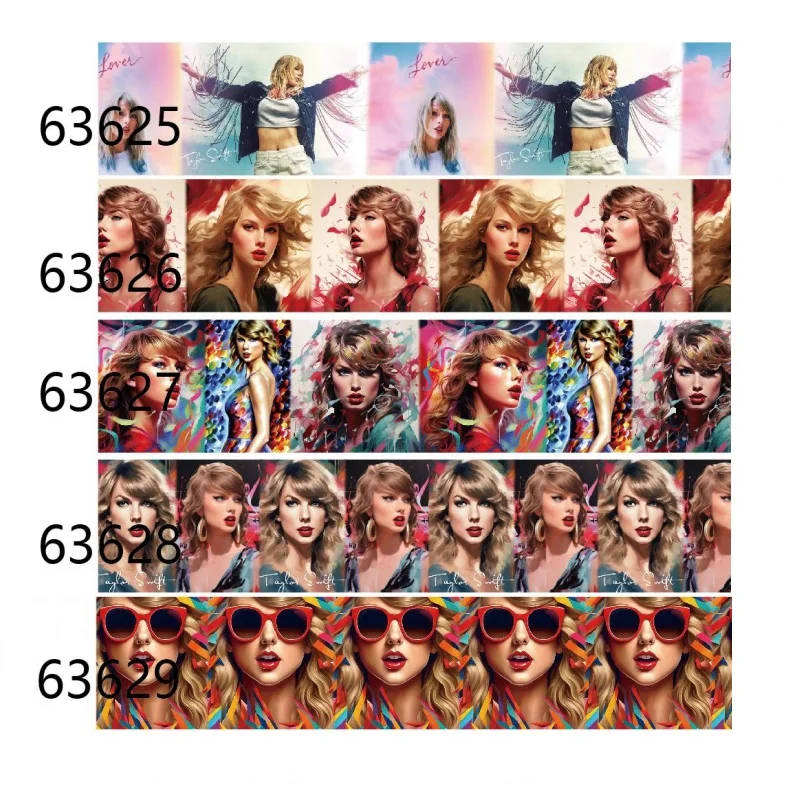 

10yards Super Star Character Grosgrain Ribbon for Hairbows Gift Box Packaging Sewing Accessories DIY