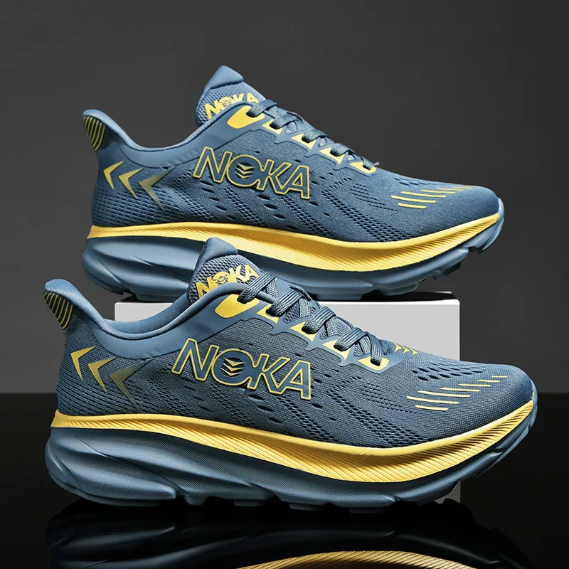 Zapatillas de tenis informales para hombre, calzado ligero Unisex para  correr al aire libre, Maratón - AliExpress