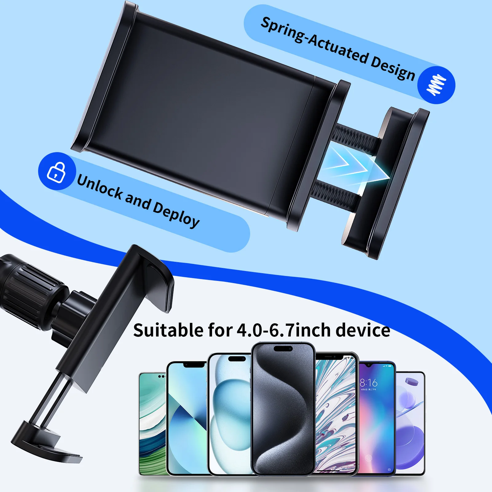 Universal 360° Adjustable Air Vent Phone Holder