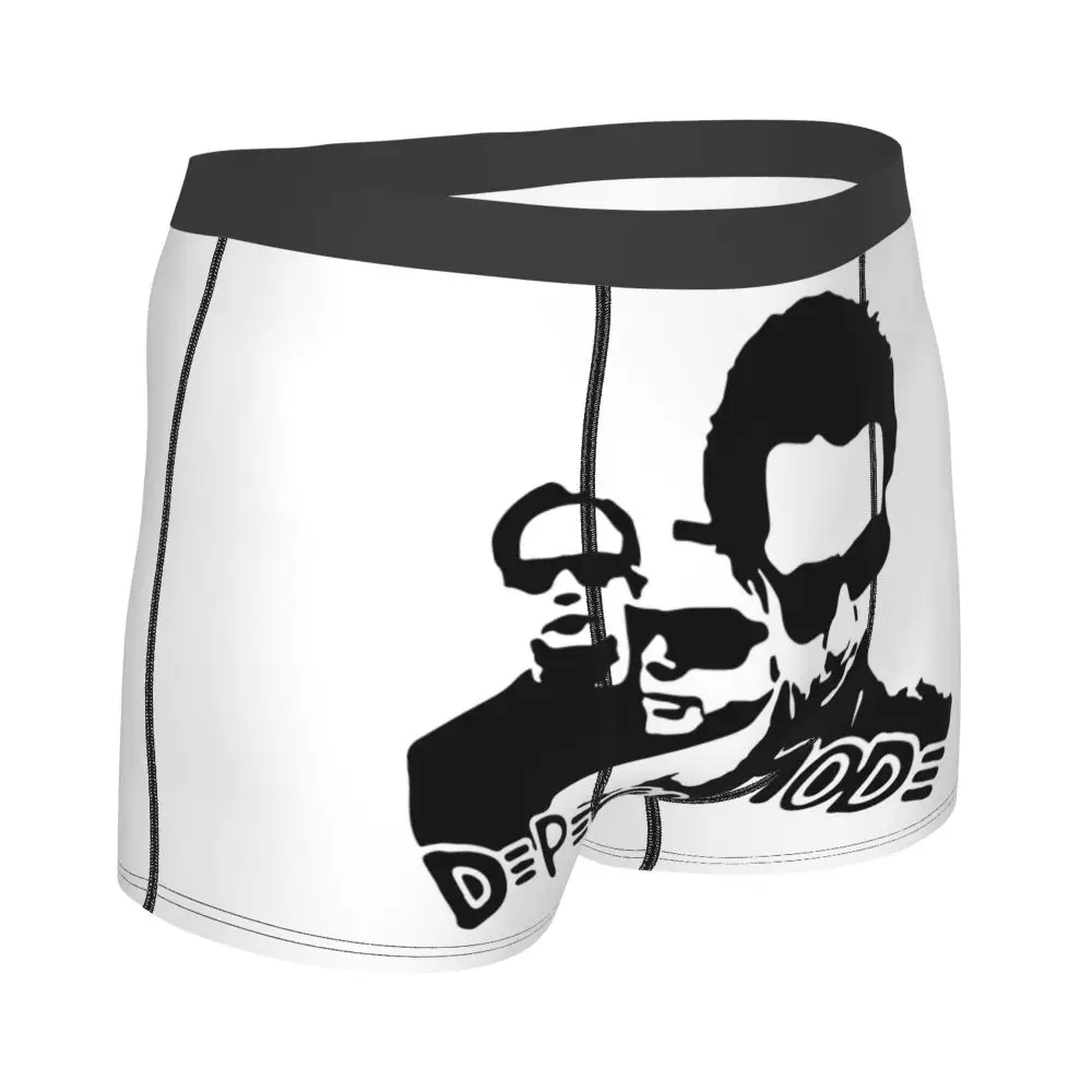 Custom Electronic Rock Depeche Cool Mode Boxers Shorts Men Briefs Underwear Cool Underpants