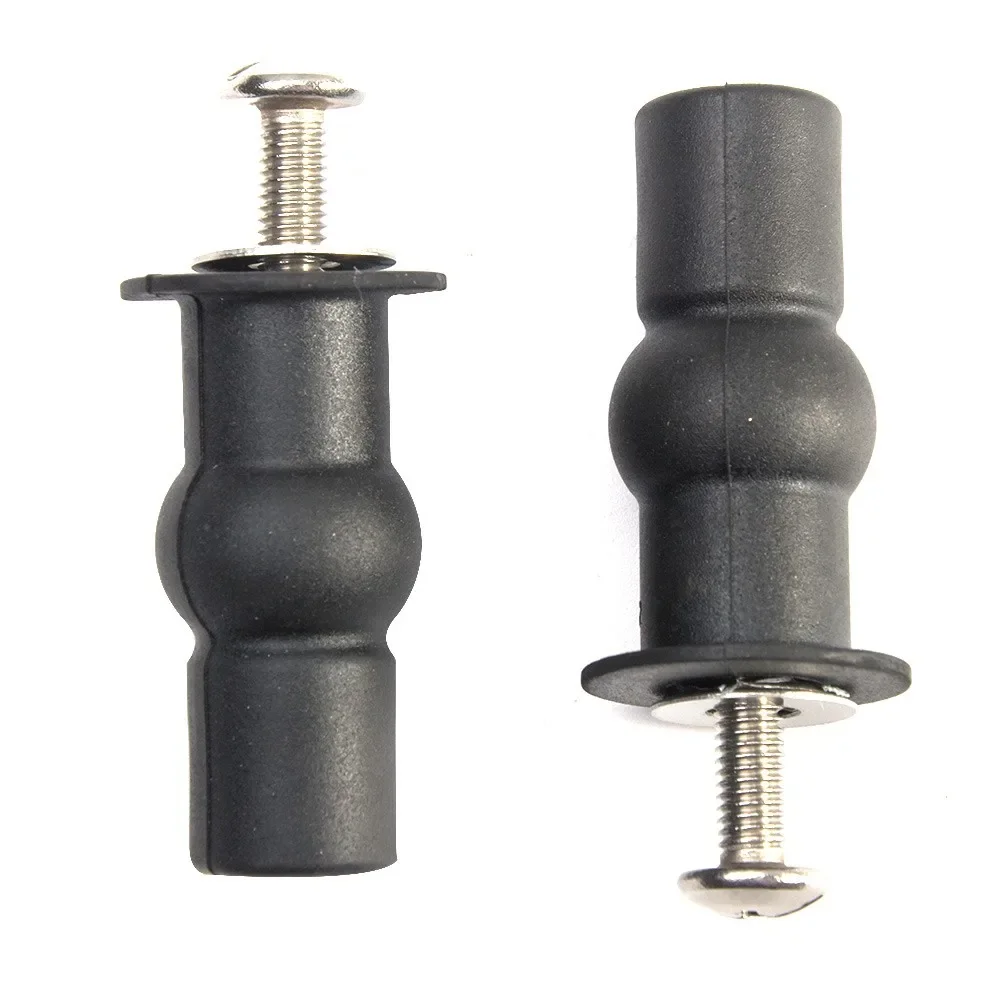 Toilet Seat Accessories Home Expanding Screw Toilet Seat Repair Replacement Rubber Stainless Steel Black Expansion Fixing