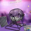Bingo Machine Portable Durable Reusable Friend Home Party Entertainment Game Family Party Accessories Outdoor Camping Equipment 3