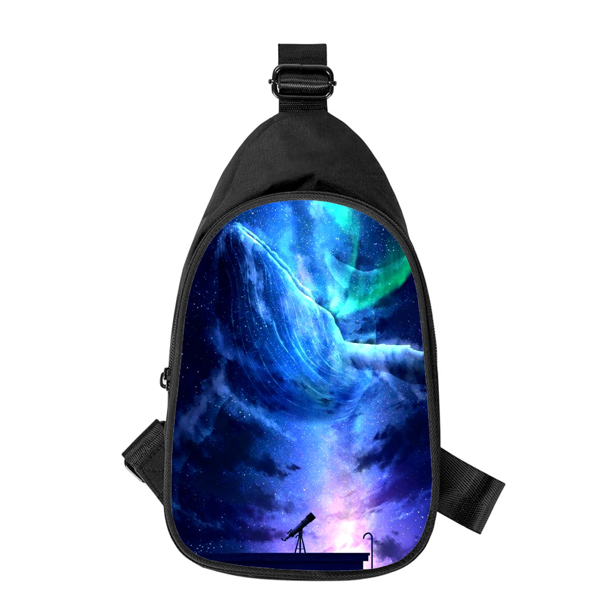 Рисунок 2 - Мужская нагрудная сумка с принтом