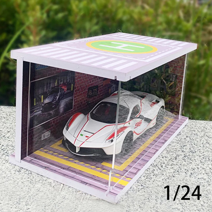 Parking Lot Diorama 1/18 | Model Car 1/18 Garage | Garage