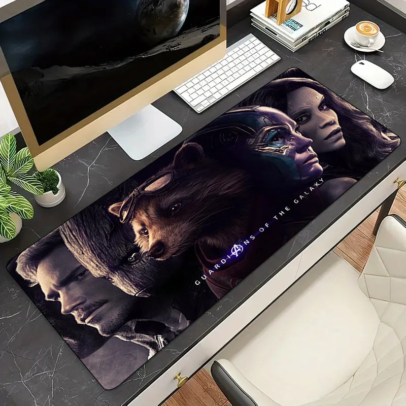 

Marvel Guardians of the Galaxy Large Mousepad 900x400 Office PC Desk Mat Laptop Keyboard Soft Mouse Pad Gaming Rubber Mouse Mat