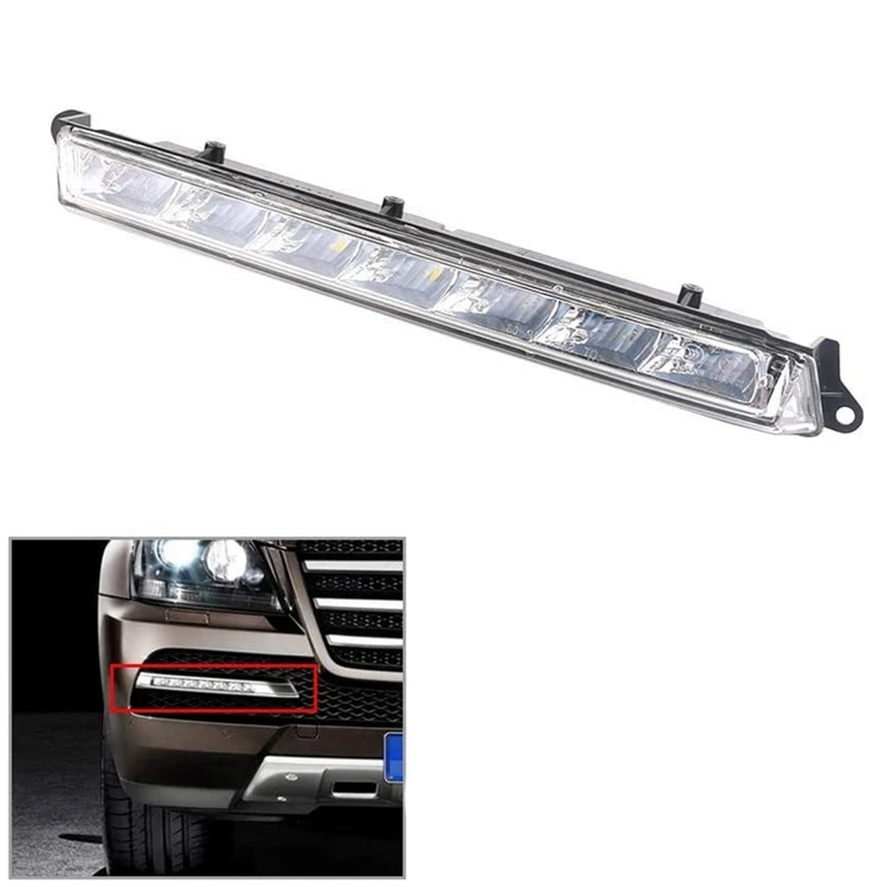 LED 주간 주행등 안개등 1649060451, 메르세데스 벤츠 GL320 GL350 GL450 GL550 2007-2013 용, A1649060451