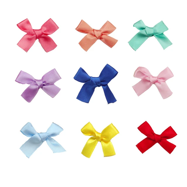 100PCS/Lot Ribbons and Bows for Needlework Decorative Fabric