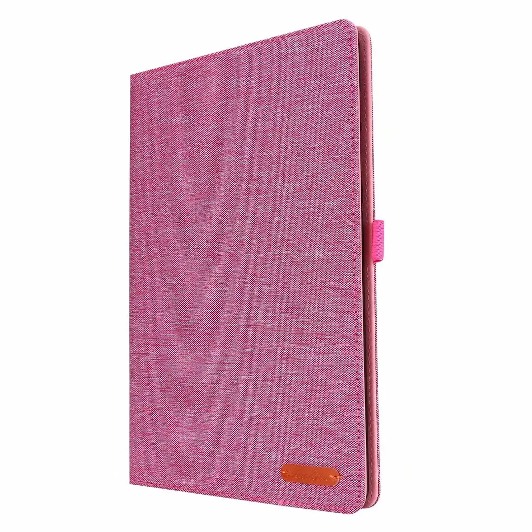 Cowboy-Themed Flip Protective Tablet Case - Soft TPU Shell
