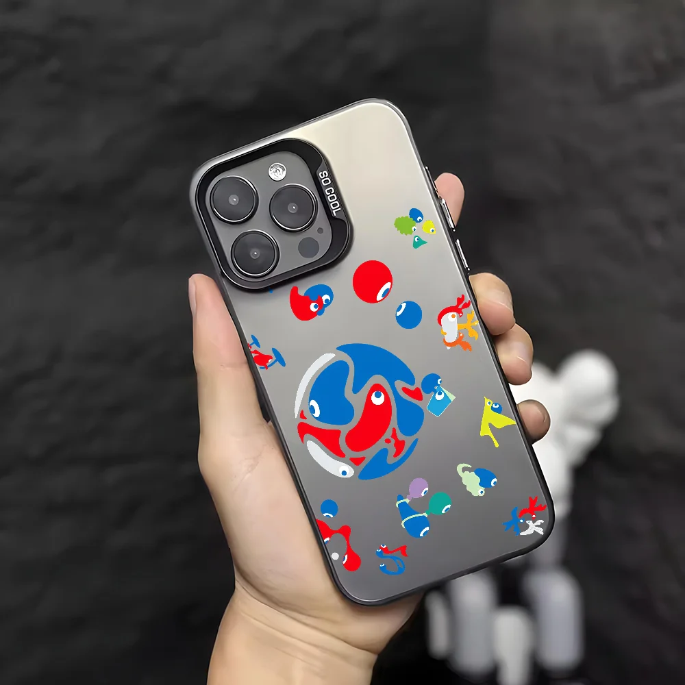 Colorful Cartoon Character Protective Phone Case - Durable IMD Design Cover