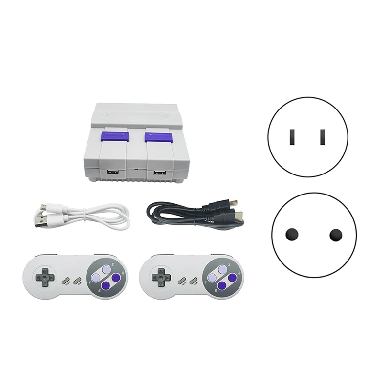 Full-For Snes821 Console Di Gioco Retrò 2.4G Wireless Double Mini Console Di Gioco Tv Console Di Gioco 821 Giochi Integrati