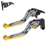 Fit For Tracer 7 2015-2022 Folding Extendable Brake Clutch Levers Tracer7 CNC Accessories  Adjustable  Handle Set 4