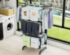 NEW Clothes Drying Rack, Oversized 4-Tier(67.7" High) Foldable Stainless Steel Movable Drying Rack with 4 castors 3