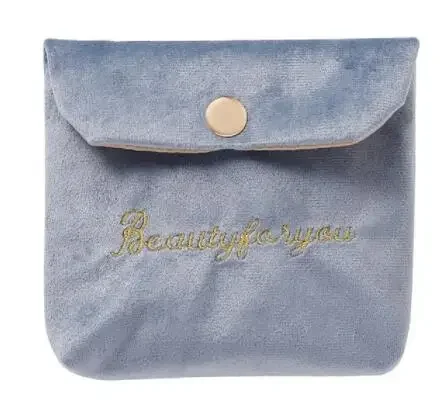Velvet Cosmetic Organizer for Women & Girls - Stylish Travel Pouch