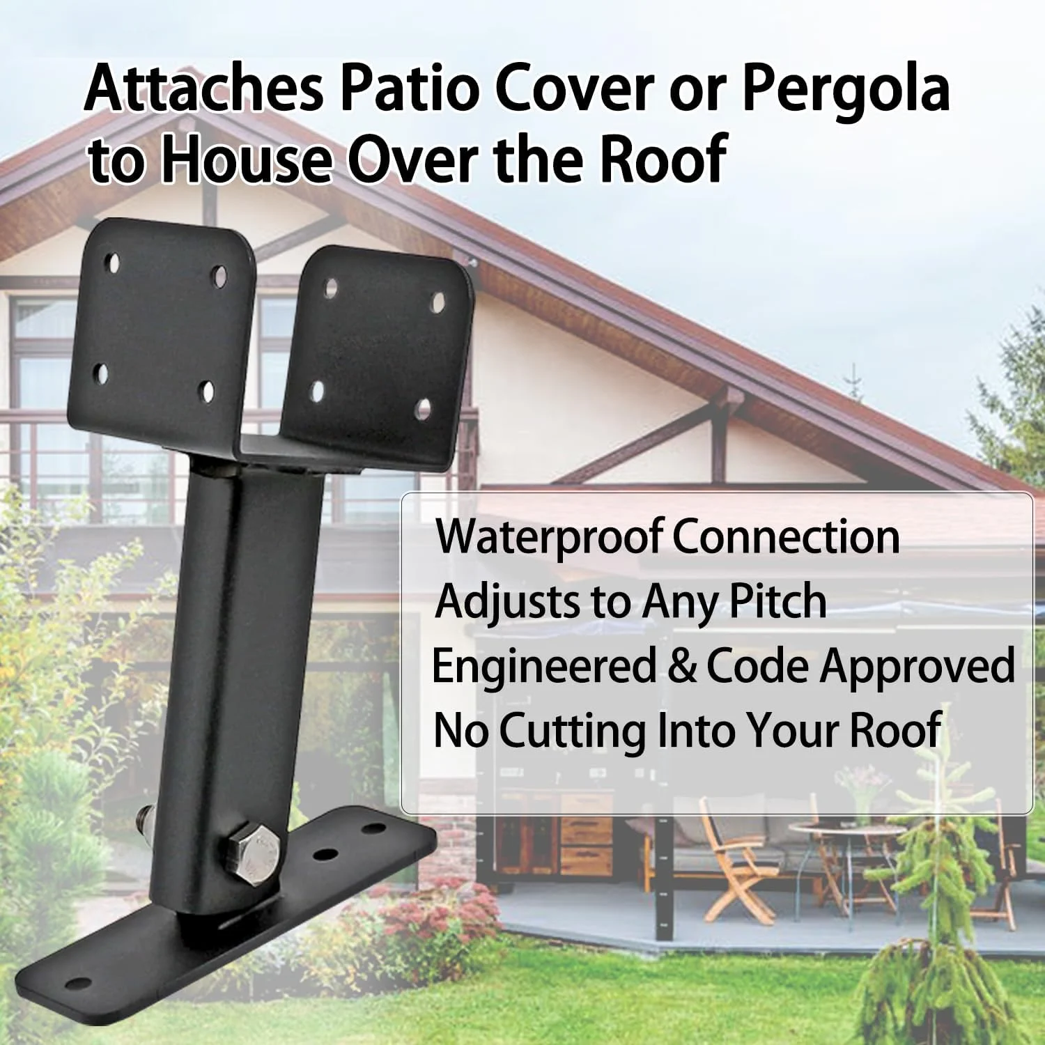 Kit Staffe Per Pergola, Adatto Per Travi In Legno 92 X 92 Mm In Legno 2 Pz P 010742589135
