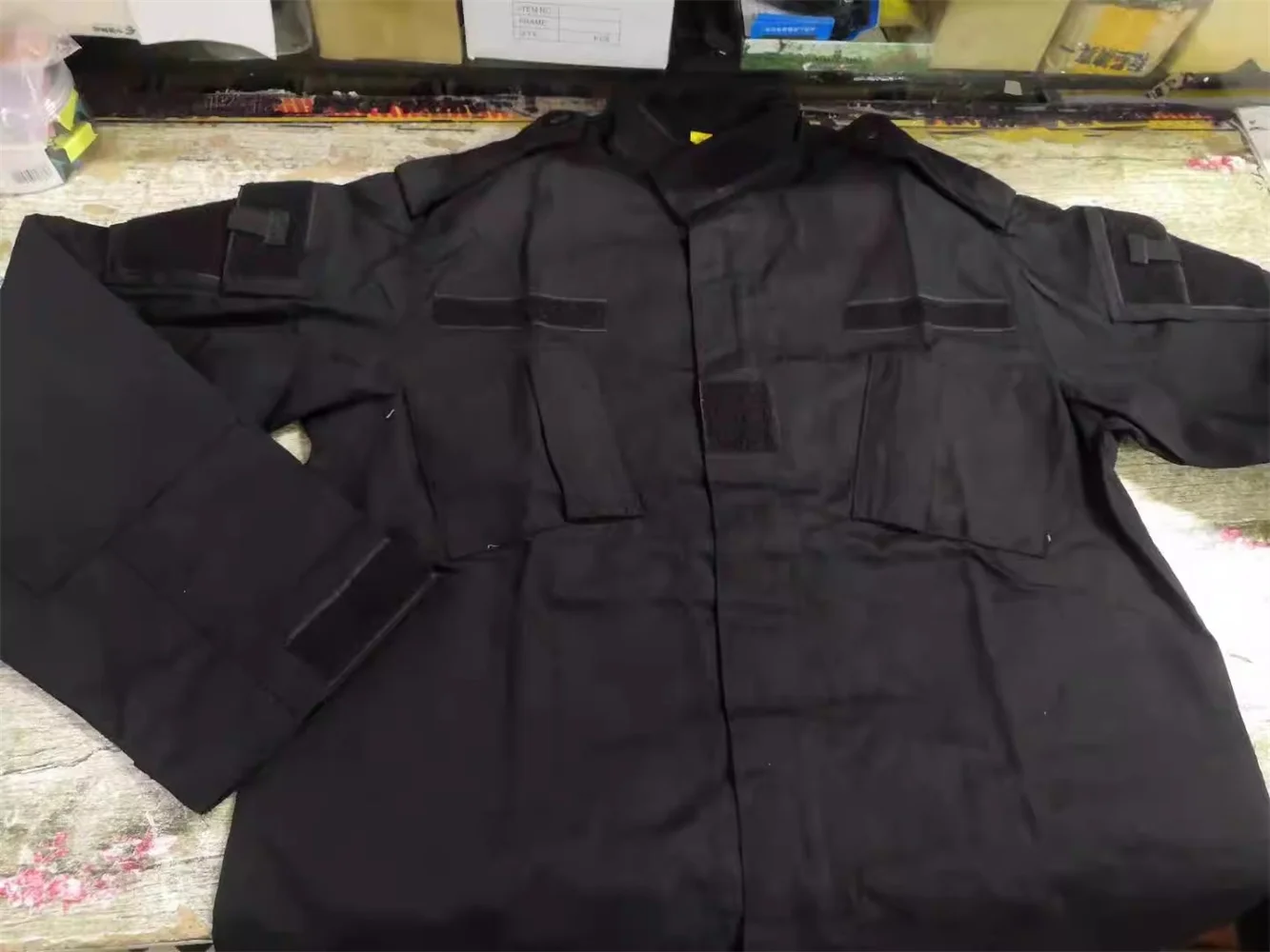 Tactical Tom ACU Edition BK Black Military Fans PMC Combat Style Training Outdoor Sports Hiking Climbing Suit