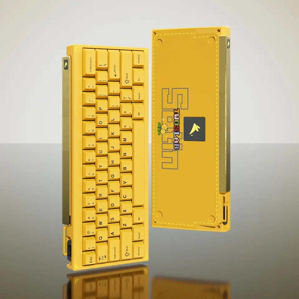 Twoslab Satin60 Keyboard Case CNC ISO Anodizing Case Custom For