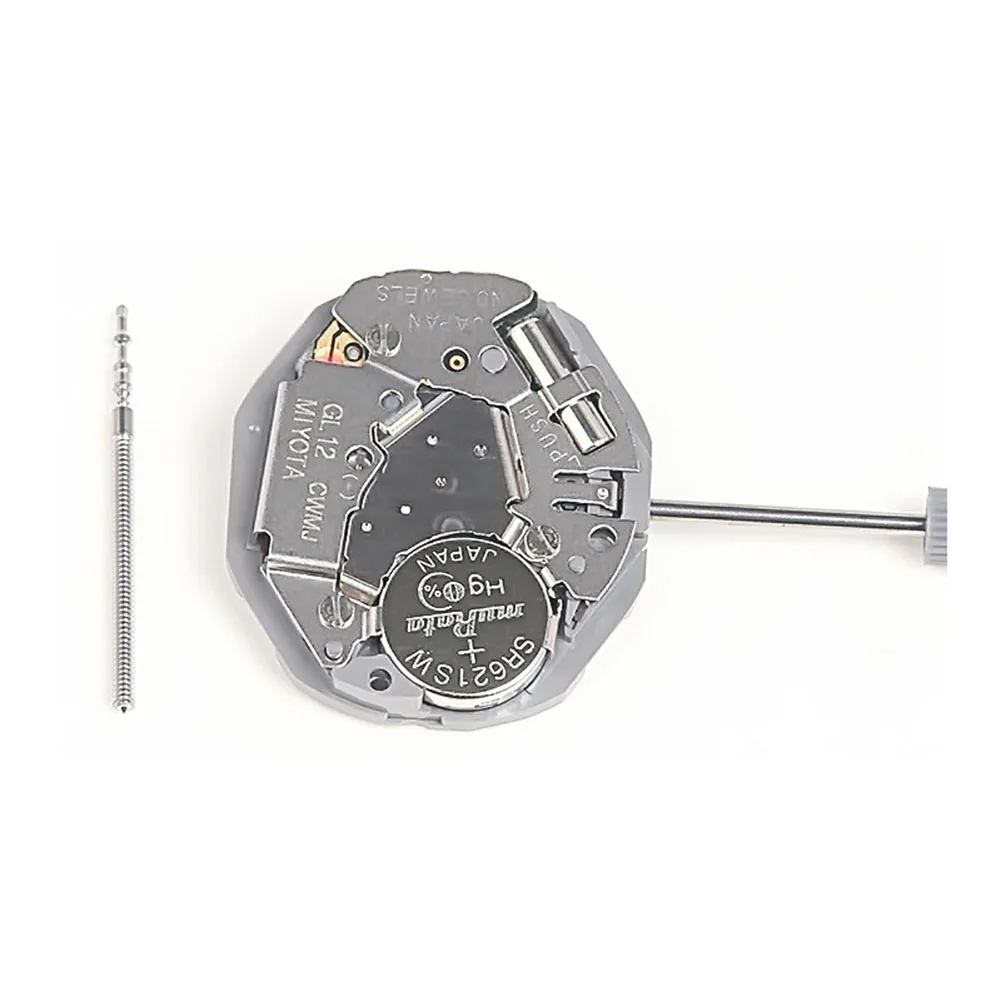 Watch Movement Quartz Movement 10-1/2 1pcs 3-Hands Accessories Parts Repair Tool Replacement Miyota GL10 Watch watch movement