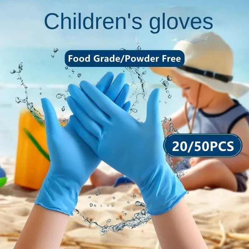 Disposable Gloves Nitrile Gloves Protective Gloves For Kids Ages 5-15