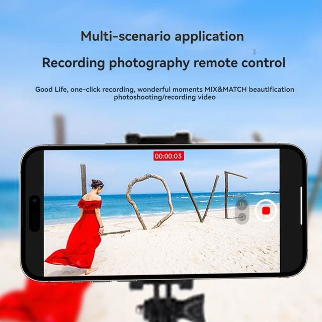 BT Page Turner For Ebook Reader Smartphone Bluetooth Remote Control For Swipe Short Videos Support Android/iOS Lazy Artifact New 2