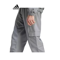 adidas Survêtement coupe-vent pour homme, veste à col montant, pantalon décontracté à revers, automne-hiver, IJ6072 5