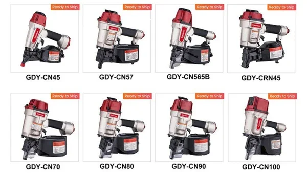 Professional Coil Nailers, High Quality Max Air Nail  air coil nailers 90mm Pallet Nail  Pneumatic Nailer s GDY-CN90